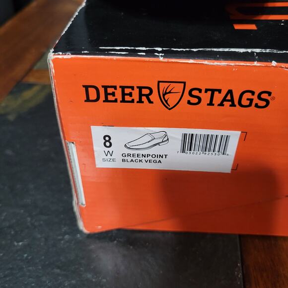 Deer Stags 902 Collection Wide Width Greenpoint Black Vega Loafer Dress Shoes main image 6